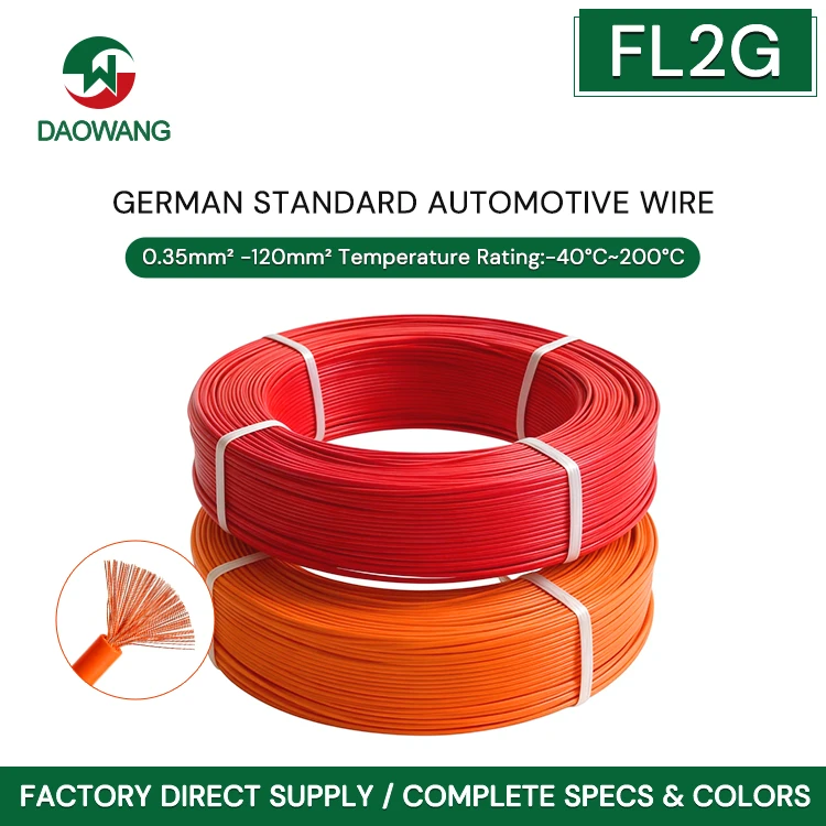 FL2G Silicone Rubber Automotive Cable: Kusankha Kodalirika-Malo Otentha